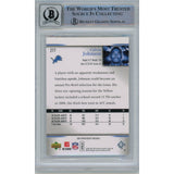 Calvin Johnson Autographed 2007 Upper Deck 277 Card 10 Grade Beckett 47026