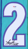 Larry Johnson Signed Charlotte Hornets "Grandmama" Jersey (Tri Star Hologram)