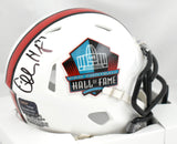 Charles Haley Autographed Dallas Cowboys HOF Speed Mini Helmet - Prova *Black
