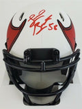 Shaquil Barrett Signed Tampa Bay Buccaneers Speed Lunar Mini Helmet (JSA COA)