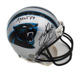 Steve Smith Sr. Signed Carolina Panthers VSR4 NFL Mini Helmet - Agent 89