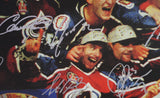 Colorado Avalanche 1996 Stanley Cup Champs Team Signed Canvas