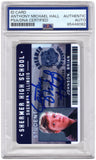 Anthony Michael Hall Signed Breakfast Club Brian Johnson Shermer High ID - (PSA)
