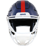 Abdul Carter Signed New York Giants SpeedFlex Color Rush Helmet Beckett 51257