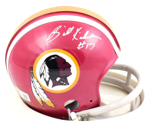 Billy Kilmer Autographed Washington Mini Helmet - Beckett Hologram *Silver