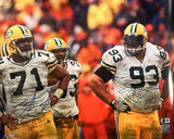 GILBERT BROWN / SANTANA DOTSON - Green Bay Packers - Signed 16x20 Photo #2 AUTO