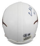 Texas Earl Campbell "HT 77" Authentic Signed VSR4 Rep Mini Helmet BAS #BV01176