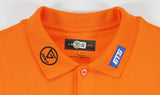 John Daly Authentic Signed Match Worn Orange Loudmouth Polo Shirt BAS #BK84780