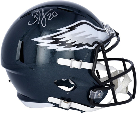 Brian Dawkins Philadelphia Eagles Autographed Riddell Speed Replica Helmet