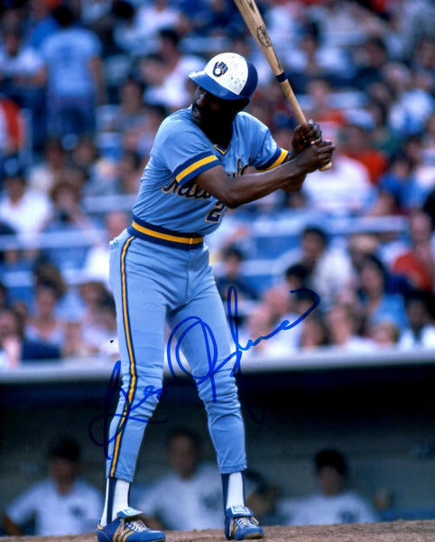 Brewers BEN OGLIVIE Signed 8x10 Photo #1 AUTO - 1982 World Series