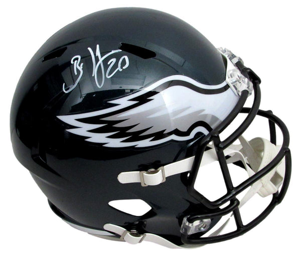 Brian Dawkins Signed Eagles Green Full Size Speed Replica Helmet PSA/DNA 190730