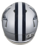 Cowboys Danny White "SB XII Champs" Signed Speed Mini Helmet BAS Witnessed