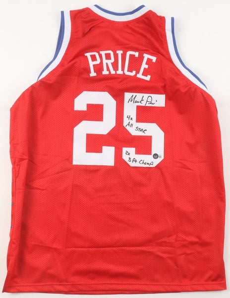 Mark Price Signed NBA All Star Game Jersey 2xInscribed (Beckett) Clev. Cavaliers