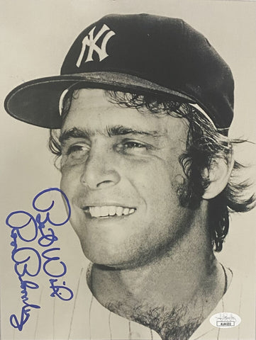 Ron Blomberg Signed 8x10 New York Yankees Photo JSA AL44232