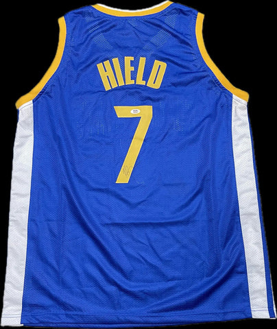 Buddy Hield Signed Jersey PSA Golden State Warriors Autographed