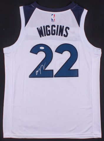 Andrew Wiggins Signed Minnesota Timberwolves Jersey (JSA COA) 2014 #1 Draft Pick