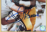 Mean Joe Greene Signed 8x10 Photo Collage w/Tommy Okon Coke Photo Framed JSA