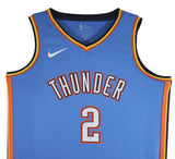 Thunder Shai Gilgeous-Alexander Signed Blue Nike Icon Ed. Jersey JSA #CD42320