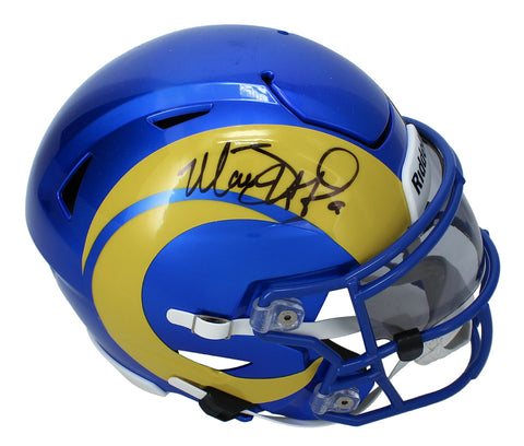Matthew Stafford Autographed Rams Mid-Size Speedflex MIDI Helmet Beckett