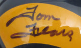 Tom Fears HOF Los Angeles Rams Autographed/Signed Mini Helmet PSA/DNA 213376