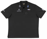 John Daly Authentic Signed Match Worn Black Loudmouth Polo Shirt BAS #BK84770