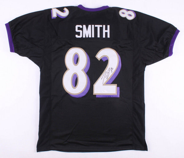 Torrey Smith Signed Baltimore Ravens Jersey (JSA COA) Current Eagles Receiver