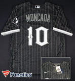 Yoan Moncada Signed Chicago White Sox Nike City Connect Replica Jersey /Fanatics