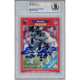 Eric Allen Autographed/SIgned 1989 Pro Set #533 Trading Card HOF Beckett 53186