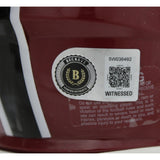 Sterling Sharpe Signed South Carolina Gamecocks Helmet Mini Cardinal BAS 58528