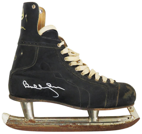 Bobby Orr Signed Rally Bobby Orr Black Ice Skate - (Beckett COA)