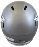 Eagles D'Andre Swift Authentic Signed Flash Full Size Speed Rep Helmet BAS Wit