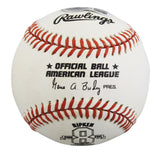 Orioles Cal Ripken Jr. Authentic Signed Gene Budig ONL Baseball BAS #BU64242