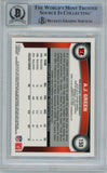 AJ Green Signed Bengals 2011 Topps Chrome #150 Beckett Auto 10 40720