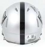 Geno Smith Autographed Las Vegas Raiders Speed Mini Helmet - Beckett W Hologram