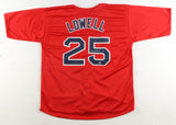 Mike Lowell Signed Boston Red Sox Jersey (Beckett) 2007 World Series MVP / 3rd B
