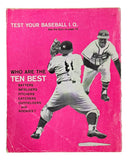 Warren Spahn Milwaukee Braves Signed 1959 Dell Sports Magazine BAS