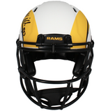 Kyren Williams / Puka Nacua Autographed Rams Lunar Authentic Helmet Fanatics