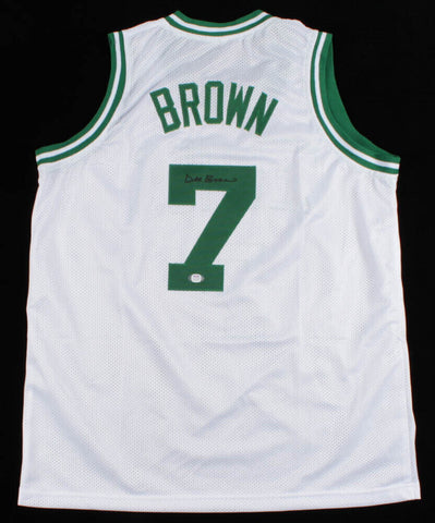 Dee Brown Signed Boston Celtics Jersey (PSA COA) 1990 1st Round Pick Point Guard
