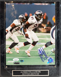 Alfred Williams Autographed 8x10 Photo with Plaque -- Denver Broncos | JSA COA