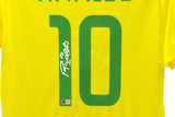 Rivaldo Signed Brazil National Team Jersey (Beckett) 2002 World Cup Champion