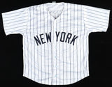 Alfonso Soriano Signed New York Yankees Pinstriped Jersey (JSA) 7xAll Star O.F.