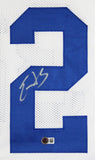 Edgerrin James Signed Indianapolis Colts Jersey (Beckett) 4xPro Bowl Running Bk.
