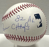 Brewers GORMAN THOMAS Signed Official MLB Baseball AUTO w/ "'82 AL Champs" - JSA