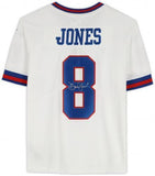 Daniel Jones New York Giants Autographed Color Rush Nike Limited Jersey