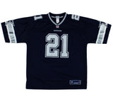Ezekiel Elliott Signed Dallas Cowboys NFL Pro Cut XL Navy Blue Jersey