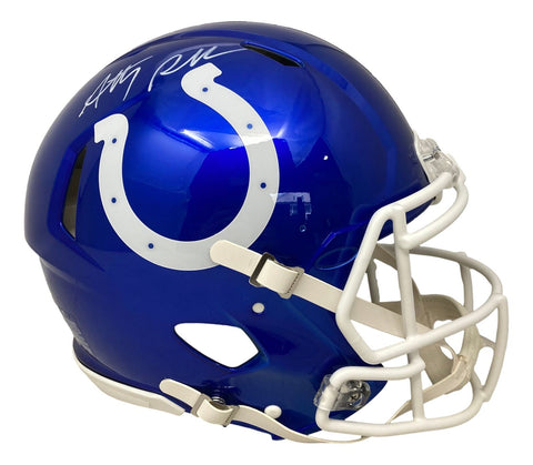 Anthony Richardson Signed Colts Full Size Flash Authentic Speed Helmet Fanatics