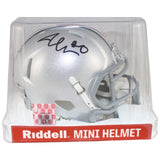 Jonathon Cooper Autographed Ohio State Buckeyes Mini Helmet Beckett WIT 52840