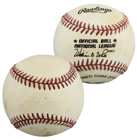 Cubs Mark Grace Authentic Signed William White ONL Baseball BAS #BU64248