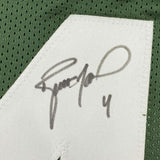 Framed Autographed/Signed Brett Favre 33x42 Green Bay Jersey Favre Hologram COA