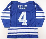 Red Kelly Signed Toronto Maple Leafs Jersey HOF 69 (PSA COA) 4xStanley Cup Champ